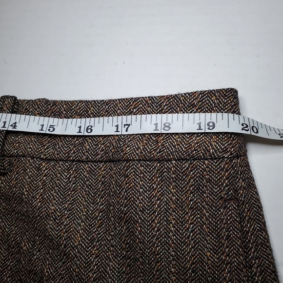 Lauren Ralph Lauren Brown Cropped Pants - Picture 11 of 13